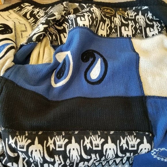 Vintage 90s Patch Cardigan‎ Sweater Folklore Art - Picture 4 of 9